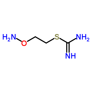 2-Aminooxyethylsulfanylmethanimidamide Structure,89179-34-0Structure