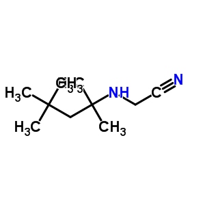 2-(2,4,4-Trimethylpentan-2-ylamino)acetonitrile Structure,89182-64-9Structure