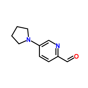 5-Pyrrolidin-1-ylpyridine-2-carbaldehyde Structure,892501-98-3Structure