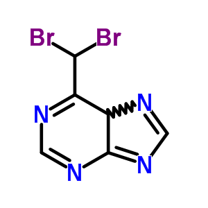 9H-purine,6-(dibromomethyl)- Structure,89280-90-0Structure