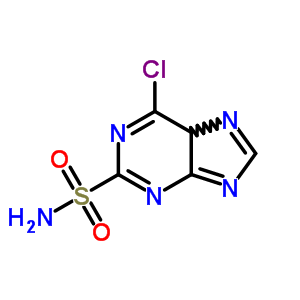 6-Chloro-5h-purine-2-sulfonamide Structure,89284-35-5Structure