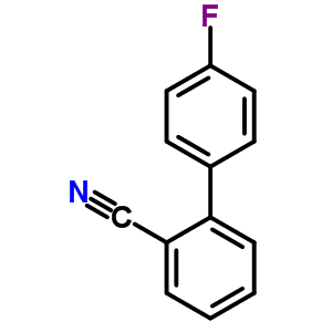 4-Fluoro-[1,1-biphenyl]-2-carbonitrile Structure,89346-55-4Structure