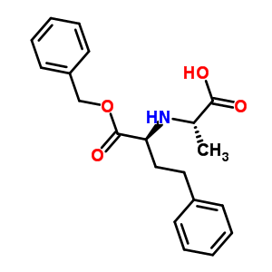 N-[1-(s)-benzyloxycarbonyl-3-phenylpropyl]-l-alanine Structure,89371-42-6Structure