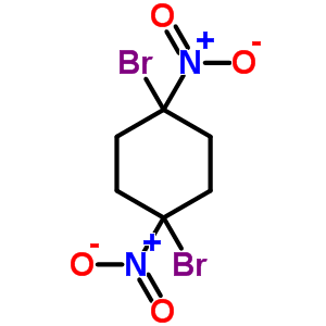 1,4-Dibromo-1,4-dinitro-cyclohexane Structure,89415-61-2Structure