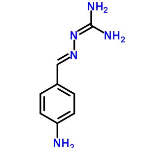 Hydrazinecarboximidamide, 2-[(4-aminophenyl)methylene]- Structure,89481-41-4Structure