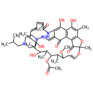 Rifandin Structure,89499-17-2Structure