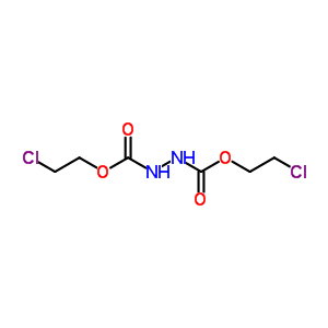 2-Chloroethyl n-(2-chloroethoxycarbonylamino)carbamate Structure,89580-96-1Structure