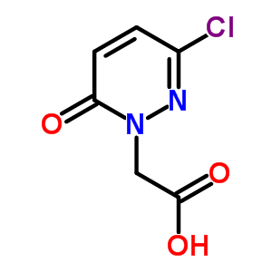 (3-Chloro-6-oxopyridazin-1(6h)-yl)acetic acid Structure,89581-61-3Structure