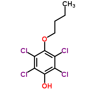 4-Butoxy-2,3,5,6-tetrachloro-phenol Structure,89748-16-3Structure