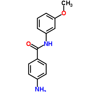 4-Amino-N-(3-methoxyphenyl)benzamide Structure,897594-57-9Structure