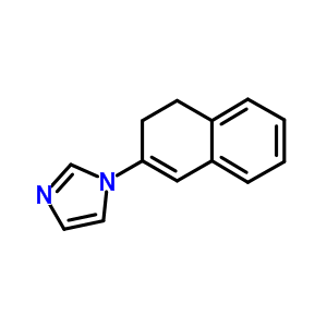 1-(3,4-Dihydro-naphthalen-2-yl)-1h-imidazole Structure,89781-63-5Structure