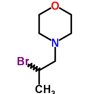 4-(2-Bromopropyl)morpholine Structure,89796-24-7Structure