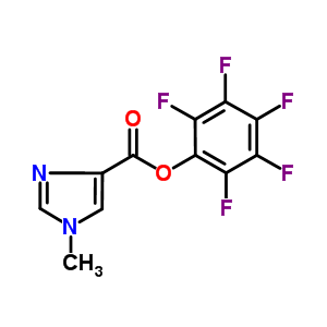 Pentafluorophenyl 1-methyl-1h-imidazole-4-carboxylate Structure,898288-88-5Structure