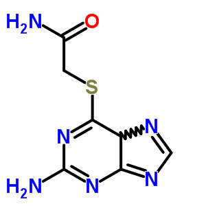 2-[(2-Amino-5h-purin-6-yl)sulfanyl]acetamide Structure,89853-37-2Structure