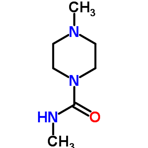 1-Piperazinecarboxamide,n,4-dimethyl-(7ci) Structure,89856-17-7Structure