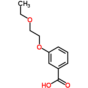 3-(2-乙氧基乙氧基)苯甲酸結(jié)構(gòu)式_898747-62-1結(jié)構(gòu)式