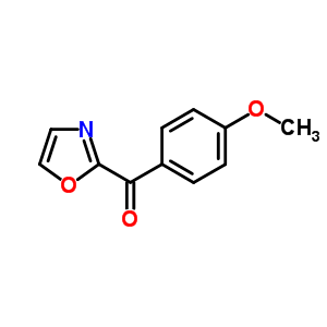 2-(4-Methoxybenzoyl) oxazole Structure,898759-50-7Structure