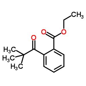 2-(特戊酰)苯甲酸乙酯結(jié)構(gòu)式_898766-15-9結(jié)構(gòu)式