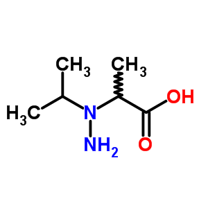 Propanoicacid, 2-[1-(1-methylethyl)hydrazinyl]- Structure,89937-49-5Structure