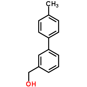 (4-Methylbiphenyl-3-yl)-methanol Structure,89951-79-1Structure