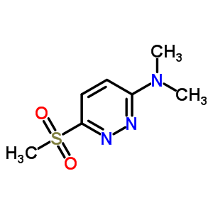 N,n-dimethyl-6-methylsulfonyl-pyridazin-3-amine Structure,90008-69-8Structure