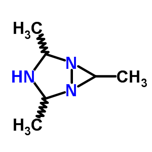 1,3,5-Triazabicyclo[3.1.0]hexane,2,4,6-trimethyl- Structure,90027-02-4Structure