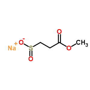 Sodium 3-methoxy-3-oxopropane-1-sulfinate Structure,90030-48-1Structure