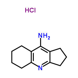 2,3,5,6,7,8-Hexahydro-9-amino-1h-cyclopenta(b)quinoline hydrochloride Structure,90043-86-0Structure