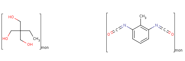 1,3-Propanediol, 2-ethyl-2-(hydroxymethyl)-, polymer with 1,3-diisocyanatomethylbenzene Structure,9017-09-8Structure