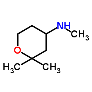 (2,2-Dimethyl-tetrahydro-pyran-4-yl)-methyl-amine Structure,90226-98-5Structure