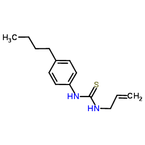 1-Allyl-3-(4-butylphenyl)thiourea Structure,902637-62-1Structure