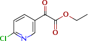 Ethyl 6-chloro-3-pyridylglyoxylate Structure,902837-55-2Structure