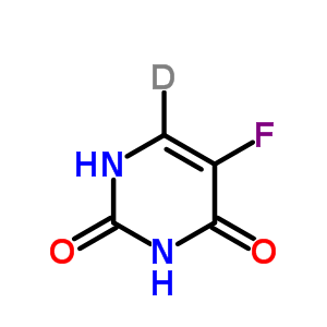 5-氟尿嘧啶-6-d1結(jié)構(gòu)式_90344-84-6結(jié)構(gòu)式