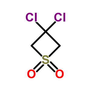 3,3-Dichlorothietane-1,1-dioxide Structure,90344-85-7Structure