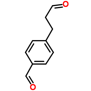 4-(3-氧代丙基)苯甲醛結(jié)構(gòu)式_90392-95-3結(jié)構(gòu)式