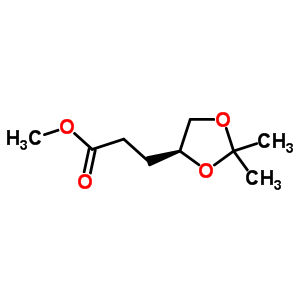 4,5-異亞丙基-2-戊酸-(S)-甲酯結(jié)構(gòu)式_90472-93-8結(jié)構(gòu)式