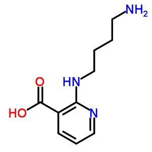 2-(4-Amino-butylamino)-nicotinic acid Structure,904813-60-1Structure