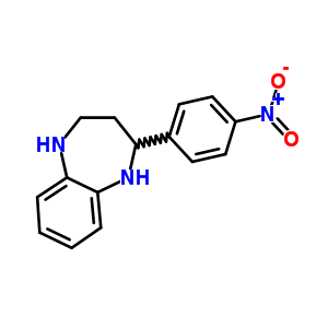 2-(4-Nitro-phenyl)-2,3,4,5-tetrahydro-1h-benzo[b][1,4]diazepine Structure,904813-76-9Structure