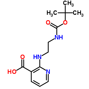 2-(2-Tert-butoxycarbonylamino-ethylamino)-nicotinic acid Structure,904815-14-1Structure