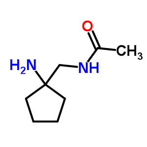 N-(1-amino-cyclopentylmethyl)-acetamide Structure,904815-32-3Structure