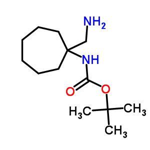 (1-Aminomethyl-cycloheptyl)-carbamic acid tert-butyl ester Structure,904817-67-0Structure