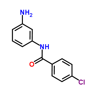 N-(3-Aminophenyl)-4-chlorobenzamide Structure,905811-04-3Structure