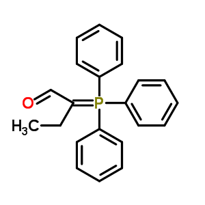 2-(Triphenylphosphoranylidene)butyraldehyde Structure,90601-08-4Structure