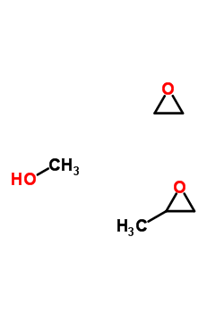 環(huán)氧丙烷、環(huán)氧乙烷的聚合物單甲醚結(jié)構(gòu)式_9063-06-3結(jié)構(gòu)式