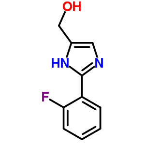 (2-(2-Fluorophenyl)-1h-imidazol-5-yl)methanol Structure,906477-25-6Structure