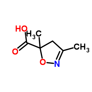 3,5-Dimethyl-4,5-dihydroisoxazole-5-carboxylic acid Structure,908248-87-3Structure