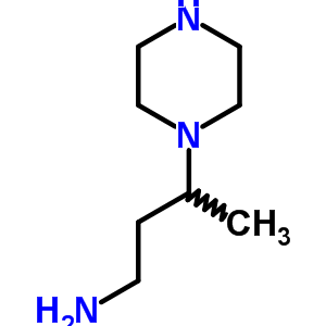 1-Piperazinepropanamine,-gamma--methyl-(9ci) Structure,90853-14-8Structure