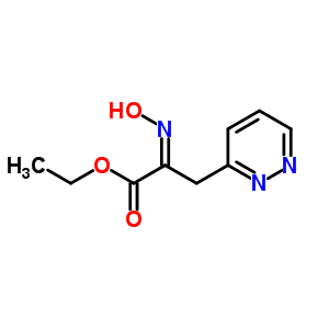 3-Pyridazinepropanoicacid, a-(hydroxyimino)-, ethyl ester Structure,90887-18-6Structure