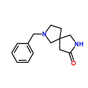 7-Benzyl-2,7-diazaspiro[4.4]nonan-3-one Structure,909723-04-2Structure