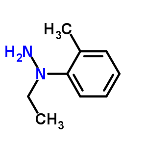 Hydrazine, 1-ethyl-1-(2-methylphenyl)- Structure,910041-10-0Structure